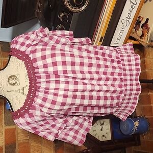 ‼️50%_5+Bundles‼️ CATO Gingham Top B2